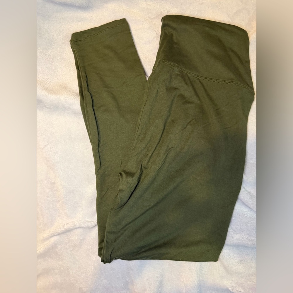 Olive Green Leggings